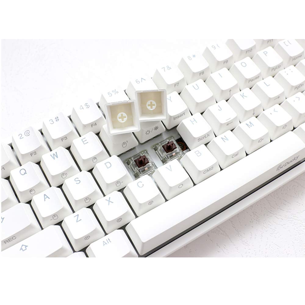 Ducky One 2 RGB WHITE Mini - MX Red - Windows